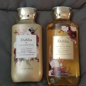 Dahlia by Bath and Body Works set of 2